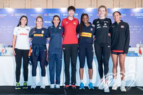 Seven team captains of the participating teams gathered for a group photo at the pre-match press conference, where they shared their expectations and preparations for the Hong Kong leg.