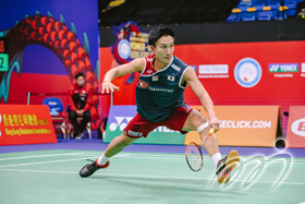 Men's Singles : World Ranking No. 1 Kento Momota of Japan