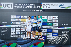 Prize Presentation Ceremony of Women's Keirin