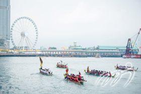 CCB (Asia) Hong Kong International Dragon Boat Races 2016 was held at Victoria Harbour, Central.