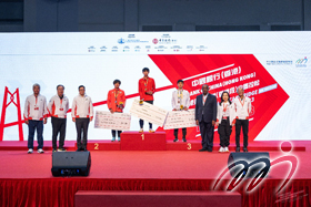 中国银行(香港)港珠澳大桥(香港段)半马拉松2023同场亦进行首届「东亚半马拉松锦标赛」，至于东亚半马拉松锦标赛男子冠军由中国选手谢冬生以1小时07分40秒夺得。