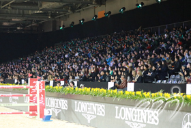 A large crowd of spectators come to the venue to show support to Hong Kong riders.