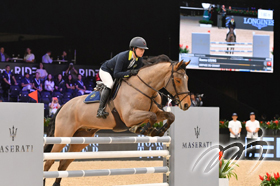 Raena Leung and her horse Orphee Du Granit at the LONGINES Masters of Hong Kong 2019