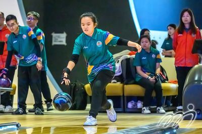 中國香港運動員張綺恒在女子TPB4個人賽