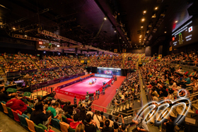 Table tennis fans enjoyed the matches at the Final Day