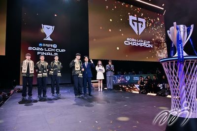 2026 LCK Cup Finals in Hong Kong presented by CGA MVP由Gen.G選手Canyon獲得。