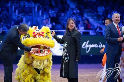 Opening Ceremony - Eye-Dotting Ritual officiated by Rosanna Law, Secretary for Culture, Sports and Tourism