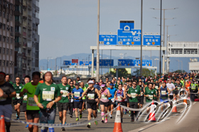 10km race starting point has first moved to Western Harbour Cros