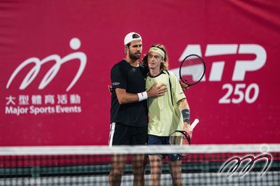 Doubles Runner Up -Andrey Rublev, Khachanov Karen