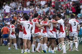 Japan team is promoted to the World Series next season after defeating Germany by 14-19 in the World Rugby Sevens Series Qualifier final.