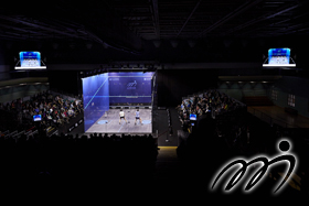 The quarter-finals, semi-finals and finals were held at the glass-panelled squash court equipped in the Hong Kong Park Sports Centre, and have attracted the attendance of several hundred spectators.