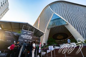 The competition firstly staged at Cultural Plaza, Xiqu Centre