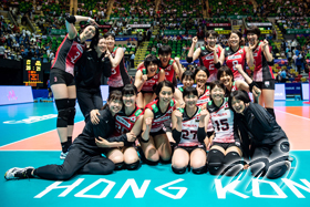 Japan outplayed Argentina 3-0 (25-16, 25-21, 25-21) in the thrilling 3 set.