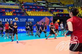 China Women's National Volleyball Team conducted a session with the Hong Kong Junior Women's Volleyball Team, Hong Kong Youth Girls Volleyball Team and approximately fifty students from ten institutions.