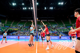 China Women's National Volleyball Team conducted a session with the Hong Kong Junior Women's Volleyball Team, Hong Kong Youth Girls Volleyball Team and approximately fifty students from ten institutions.