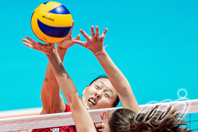 In the second match between China and Netherlands, Netherlands faced China's aggressive offence and although the young team tried their best to hold a strong defensive line, China ended the match with a 3-0 ( 25-16, 25-19, 25-19 ) victory.