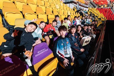 The participating students were all captivated by the atmosphere at the venue and felt extremely excited.