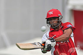 Ifan AHMED – the top batsman of Hong Kong team.