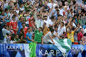 Fans enjoyed the thrilling matches of the Hong Kong Cricket Sixes.
