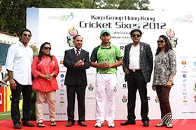 The Best Cricketer Award of KARP Group Hong Kong Cricket Sixes 2012 went to Pakistani Akmal.